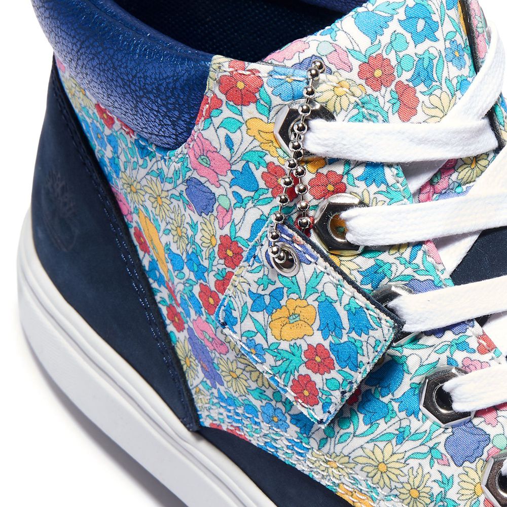 Bocanci Chukka Timberland Dama Bleumarin - Bria Made With Liberty Fabric - Romania - LKAHSD145